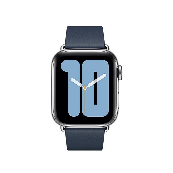 Apple Smart Wearable Accessories Band Blue Leather - W128558309