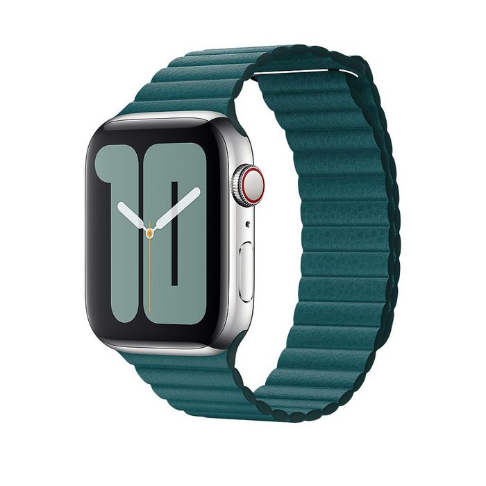 Apple Smart Wearable Accessories Band Green Leather - W128558310