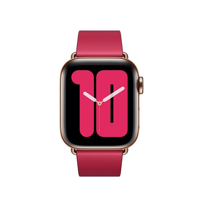 Apple Smart Wearable Accessories Band Red Leather - W128558307