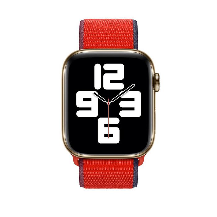 Apple Smart Wearable Accessories Band Red Nylon - W128558324