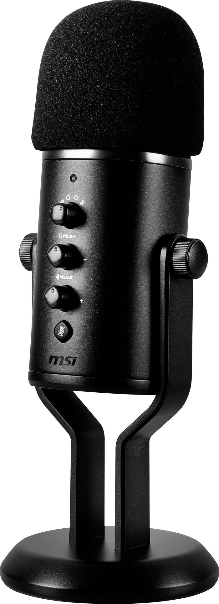 MSI Streaming Mic 'Usb Type-C Interface And 3.5Mm Aux, For Professional Applications With Intuituve Control In 4 Modes: Stereo, Omnidirectional, Cardioid And Bidirectional' - W128558599