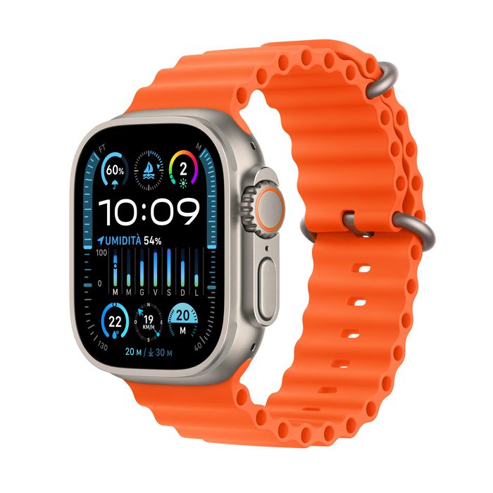 MREH3FD A Apple Watch Ultra 2 Oled 49 Mm Digital 410 X 502 Pixels Touchscreen 4G Titanium Gps Satellite EET