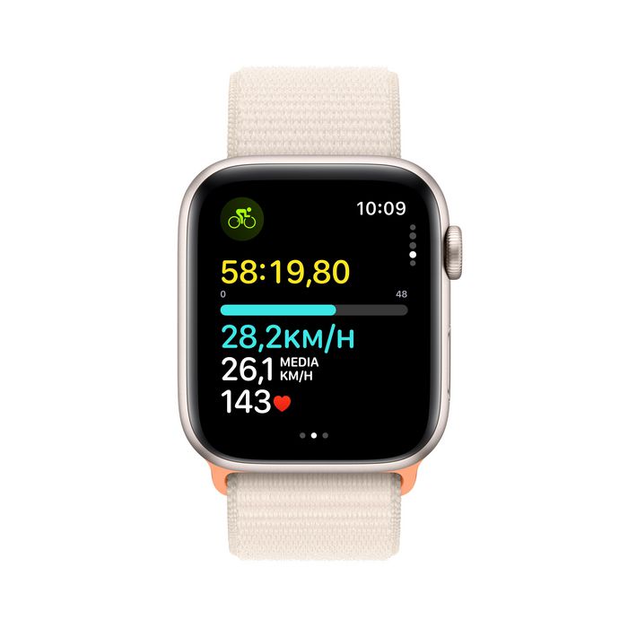 Apple Watch Se Oled 44 Mm Digital 368 X 448 Pixels Touchscreen Beige Wi-Fi Gps (Satellite) - W128558948