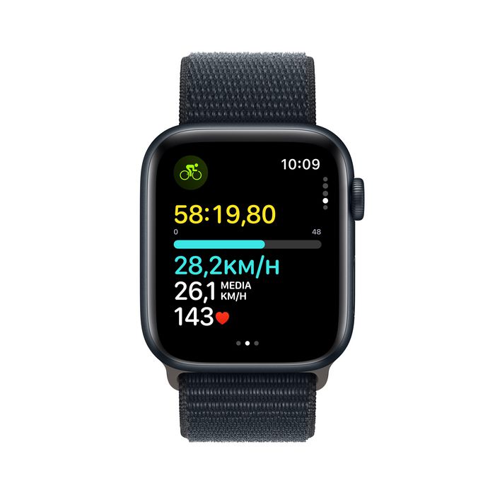 Apple Watch Se Oled 44 Mm Digital 368 X 448 Pixels Touchscreen 4G Black Wi-Fi Gps (Satellite) - W128558967