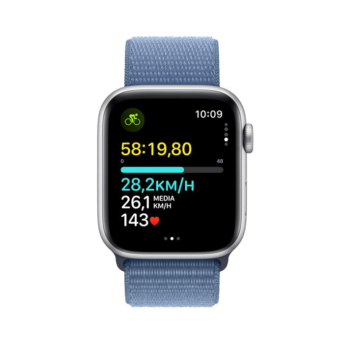 Apple Watch Se Oled 44 Mm Digital 368 X 448 Pixels Touchscreen 4G Silver Wi-Fi Gps (Satellite) - W128558968