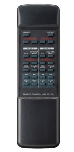 Teac W-1200 Cassette Deck 2 Deck(S) Black - W128559600