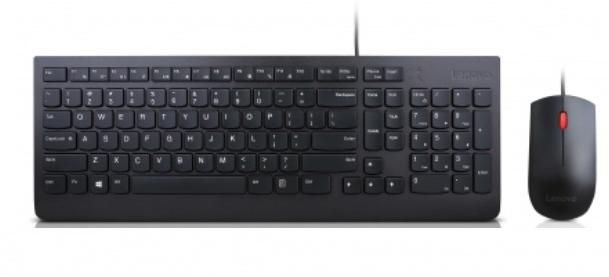 Lenovo Keyboard Mouse Included Usb Qwertz Czech Black - W128559922