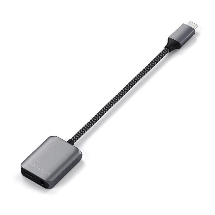 Satechi Cable Gender Changer Usb-C Usb-C/3.5Mm Grey - W128560084