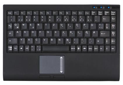 KeySonic Keyboard Usb Qwerty Us English Black - W128560243