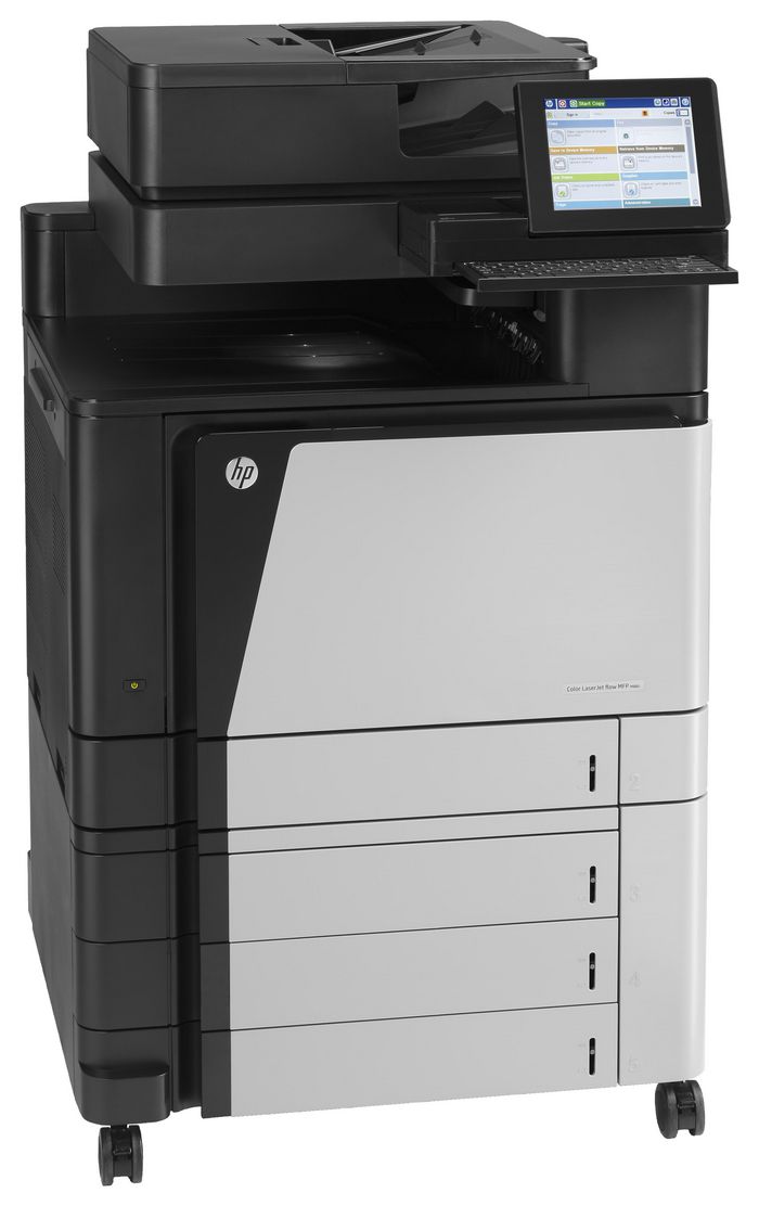HP Color Laserjet Enterprise Flow Mfp M880Z, Print, Copy, Scan, Fax, 200-Sheet Adf; Front-Facing Usb Printing; Scan To Email/Pdf; Two-Sided Printing - W128561245