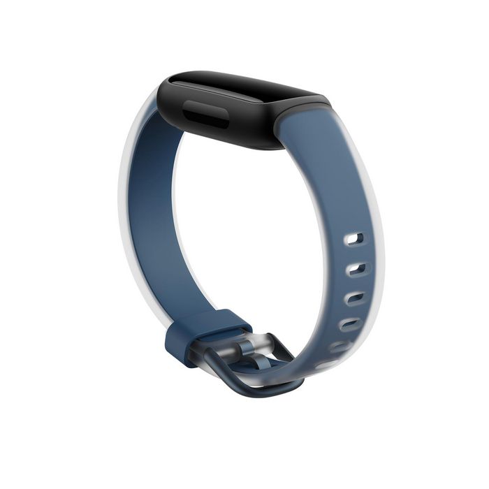 Fitbit Inspire 3 Translucent Band Blue, White Silicone - W128561853