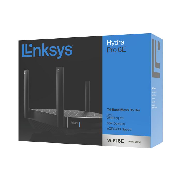 Linksys Hydra Pro 6E Tri‑Band Wifi 6E Mesh Router Axe6600 - W128562215