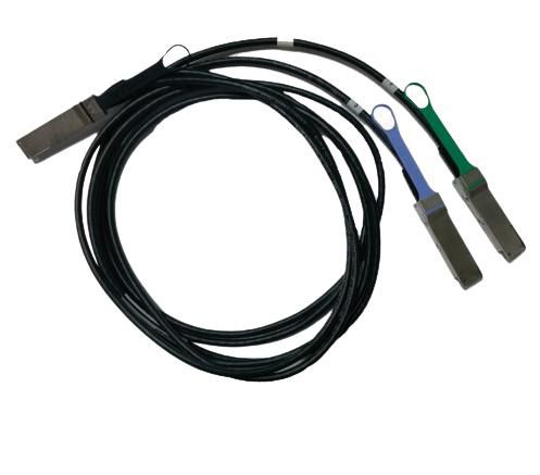 NVIDIA Infiniband Cable 2 M Qsfp56 2Xqsfp56 Black - W128562271