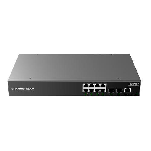 Grandstream Network Switch Managed L2+ Gigabit Ethernet (10/100/1000) Black - W128562316