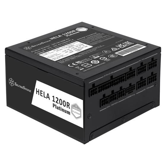 Silverstone Hela 1200R Platinum Power Supply Unit 1200 W 20+4 Pin Atx Atx Black - W128562460