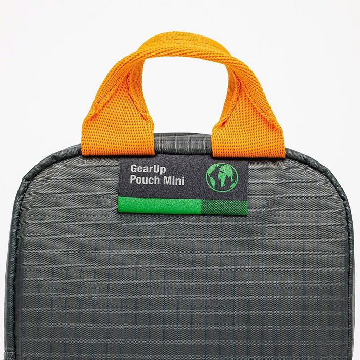 Lowepro Gearup Pouch Mini Purse Nylon, Polyester, Ripstop Grey, Orange - W128562554