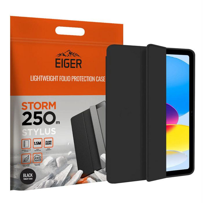 Eiger Tablet Case 27.7 Cm (10.9") Folio Black - W128562854