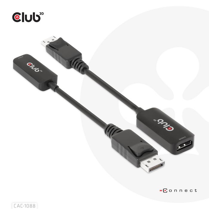 Club3D Displayport1.4 To Hdmi 4K120Hz/8K60Hz Hdr Active Adapter M/F - W128563272