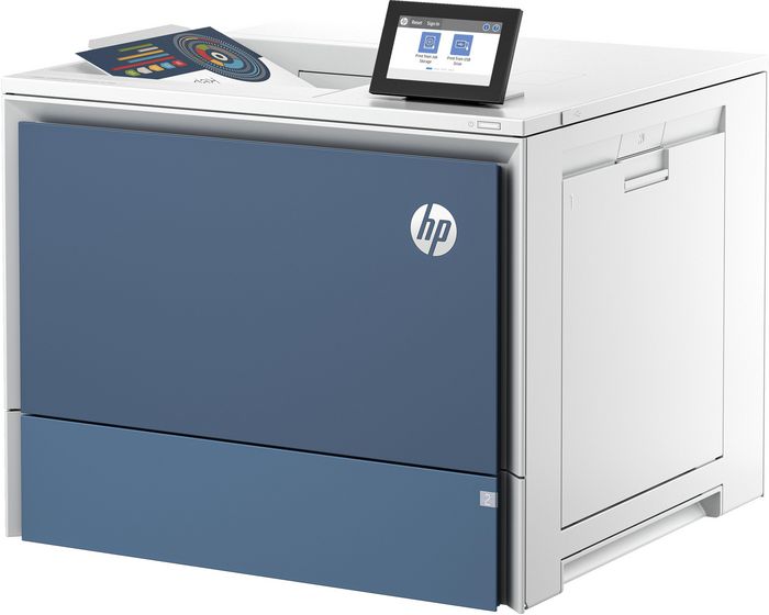 HP Laserjet Enterprise Color 6701Dn Printer, Print, Front Usb Flash Drive Port; Optional High-Capacity Trays; Touchscreen; Terrajet Cartridge - W128563635