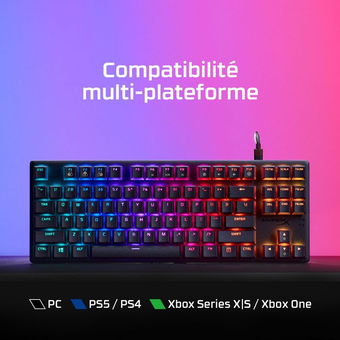 HP Hyperx Alloy Origins Core Pbt Hx Red - Mechanical Gaming Keyboard - W128563835