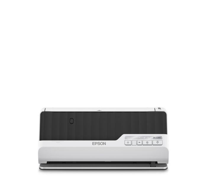 Epson Ds-C490 Adf + Sheet-Fed Scanner 600 X 600 Dpi A4 Black, White - W128563905