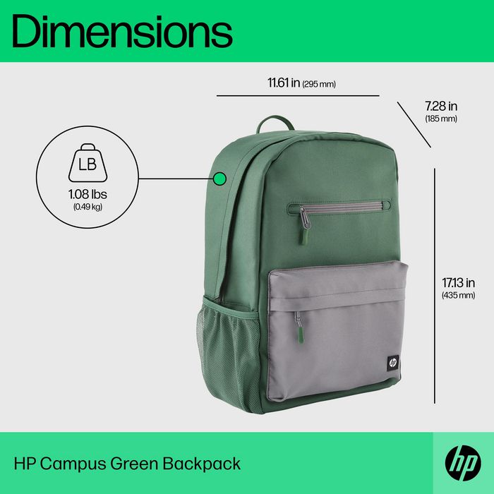 7J597AA, Campus EET | Backpack HP Lavender