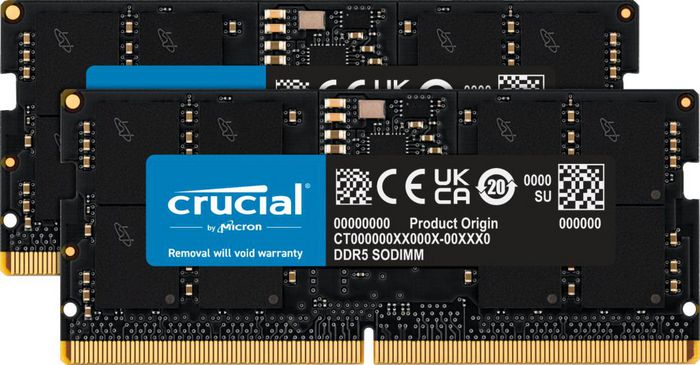 Crucial Memory Module 48 Gb 2 X 24 Gb Ddr5 5600 Mhz - W128564091