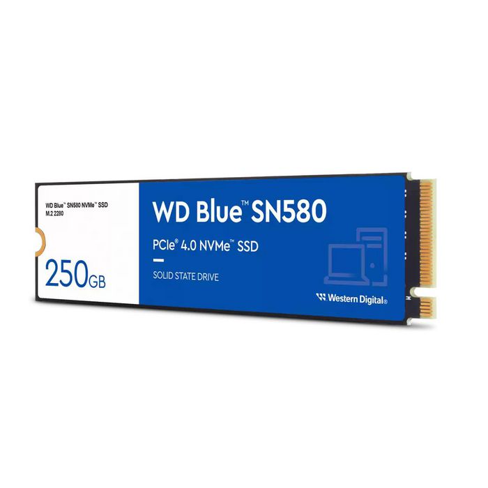 Western Digital Blue Sn580 M.2 250 Gb Pci Express 4.0 Tlc Nvme - W128564150
