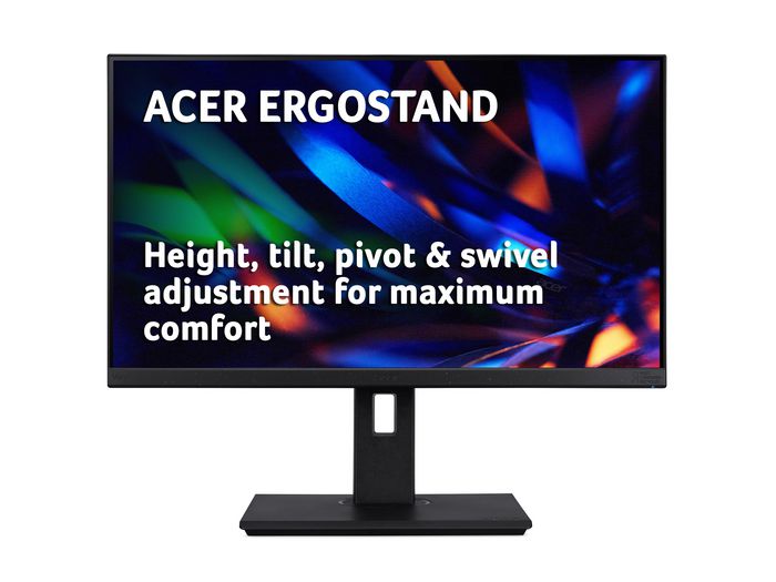 Acer Vero Br247Ybmiprx 23.8 Ips Hdmi/Dp Computer Monitor 60.5 Cm (23.8") 1920 X 1080 Pixels Full Hd Led Black - W128564260