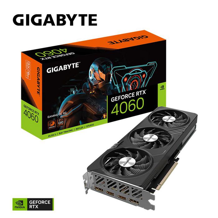 Gigabyte Geforce Rtx­­ 4060 Gaming Oc 8G Nvidia Geforce Rtx­ 4060 8 Gb Gddr6 - W128564270