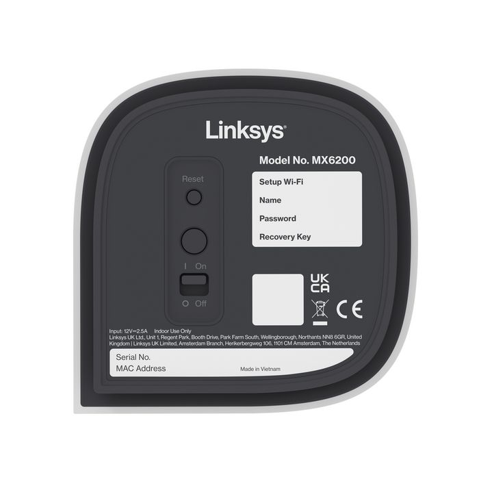 Linksys Velop Pro 6E Mesh Wifi 6E True Tri‑Band System - W128564472