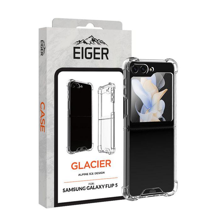 Eiger Flip Glacier Mobile Phone Case 17 Cm (6.7") Cover Transparent - W128564612