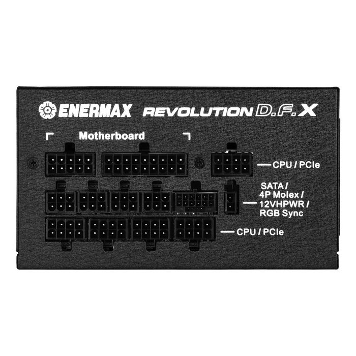 Enermax Revolution Dfx Power Supply Unit 1200 W 20+4 Pin Atx Atx Black - W128564652