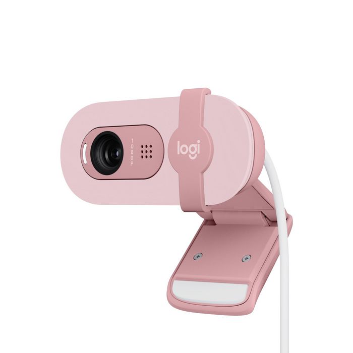 Logitech Brio 100 Webcam 2 Mp 1920 X 1080 Pixels Usb Pink - W128564658