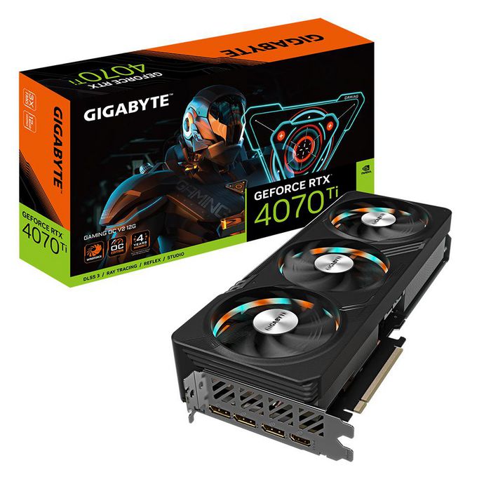 Gigabyte Geforce Rtx­­ 4070 Ti Gaming Oc V2 12G Nvidia Geforce Rtx 4070 Ti 12 Gb Gddr6X - W128564669