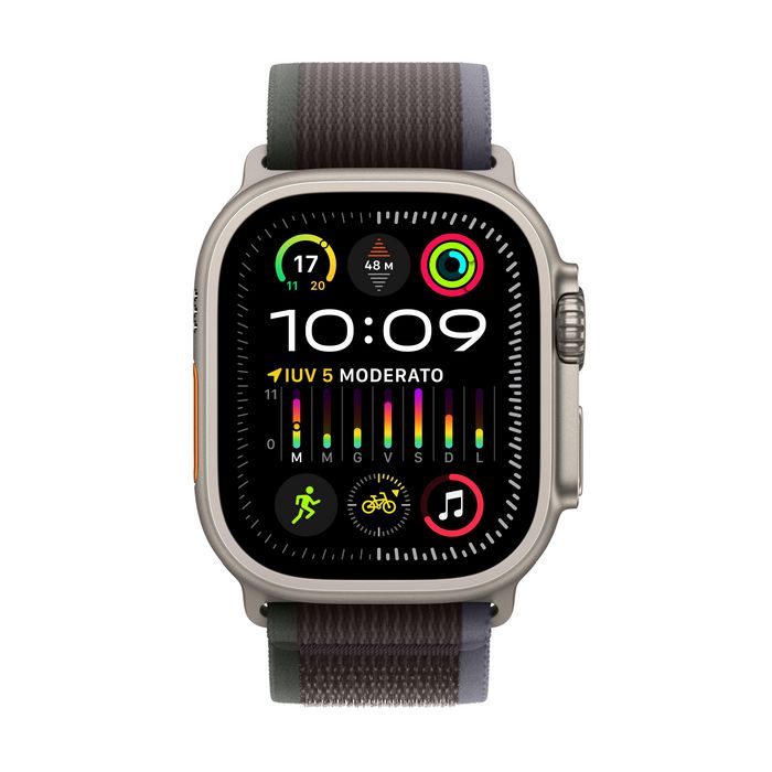 Apple Watch Ultra 2 Oled 49 Mm Digital 410 X 502 Pixels Touchscreen 4G Titanium Gps (Satellite) - W128564975