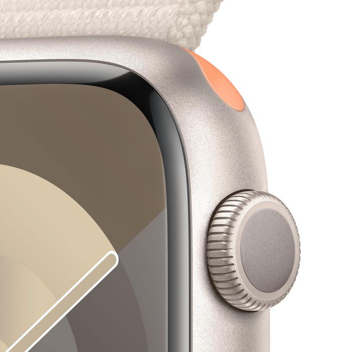 Apple Watch Series 9 45 Mm Digital 396 X 484 Pixels Touchscreen Beige Wi-Fi Gps (Satellite) - W128565021