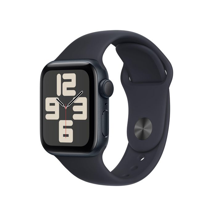 Apple Watch Se Oled 40 Mm Digital 324 X 394 Pixels Touchscreen Black Wi-Fi Gps (Satellite) - W128565066