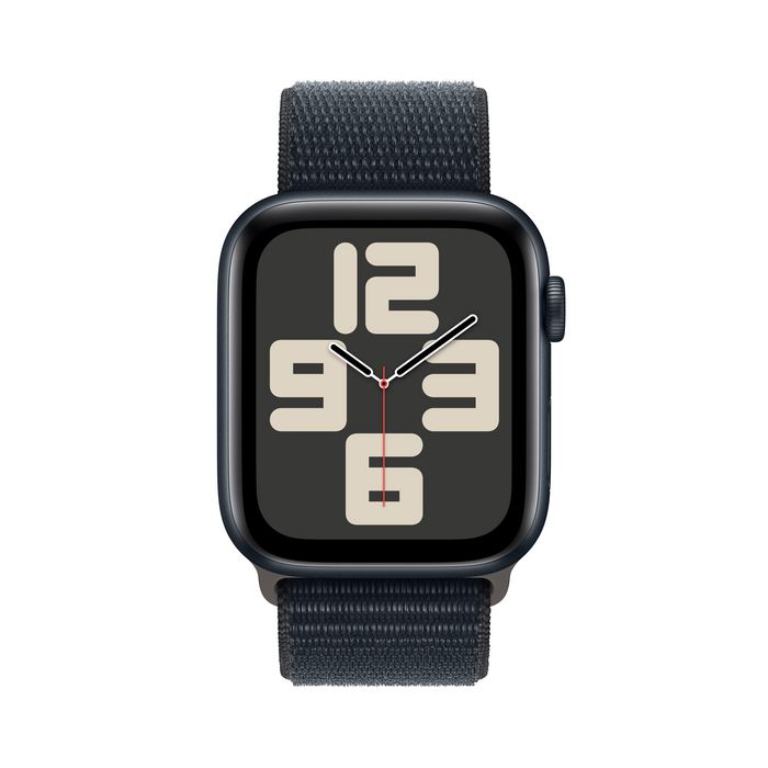 Apple Watch Se Oled 44 Mm Digital 368 X 448 Pixels Touchscreen Black Wi-Fi Gps (Satellite) - W128565086
