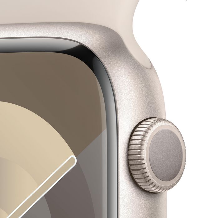 Apple Watch Series 9 45 Mm Digital 396 X 484 Pixels Touchscreen Beige Wi-Fi Gps (Satellite) - W128565094