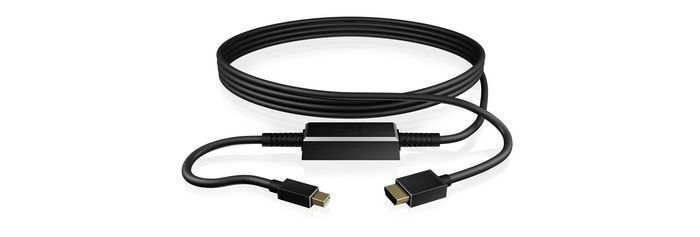 ICY BOX Video Cable Adapter 3 M Mini Displayport Hdmi Type A (Standard) Black - W128565212