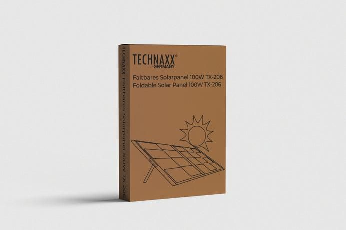 Technaxx Tx-206 Solar Panel 100 W Monocrystalline Silicon - W128562761