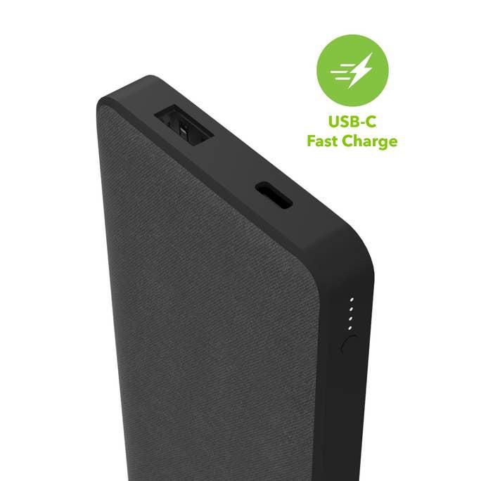 Mophie Powerstation with PD (fabric) 10000 mAh Black - W128589082