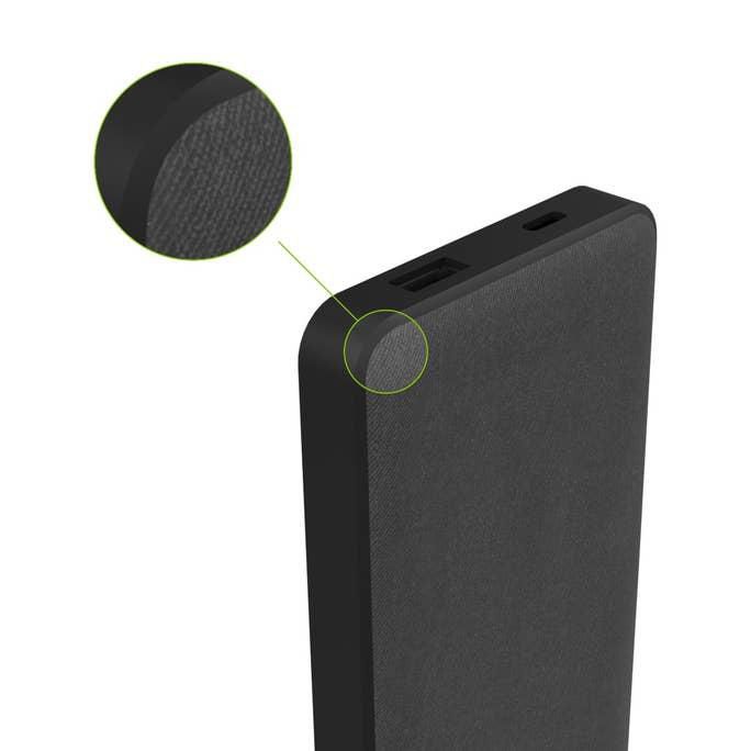 Mophie Powerstation with PD (fabric) 10000 mAh Black - W128589082