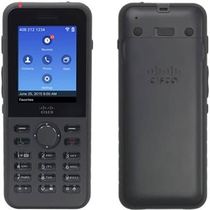 Cisco Wireless IP Phone 8821 World mode device, 2.4 - 5GHz, 802.11a/b/g/n/ac, Bluetooth 3.0, 3.0 dBi, QoS, 2.4" 240 x 320, IP67, 126 g - W124947827