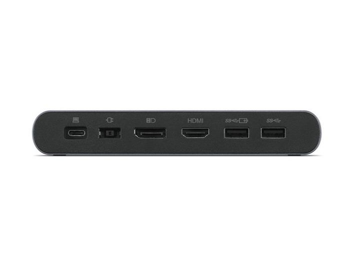 Lenovo USB-C Universal Business Dock Wired 2 x USB 3.2 Gen 2 (3.1 Gen 2) Type-C Grey - W128607832