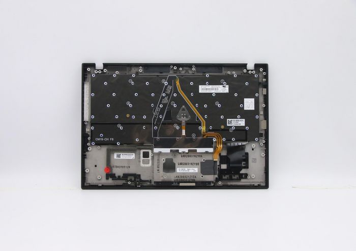 Lenovo KnockOut-2 INTEL FRU MECH ASM GX4A0 GRP KBD Bezel ASM German WLAN Deep Black Chicony - W125789489