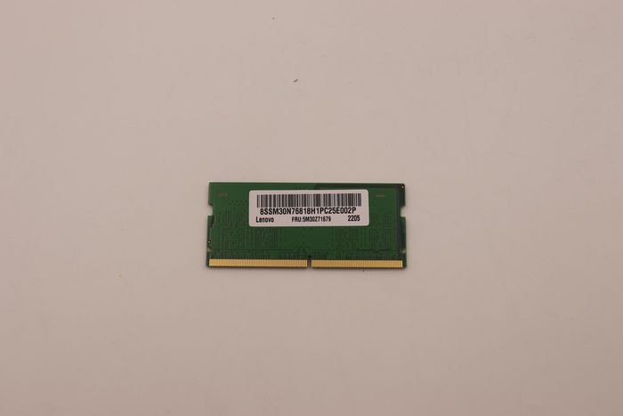 5M30Z71679, Lenovo DDR5 SoDIMM memory module, 8GB capacity