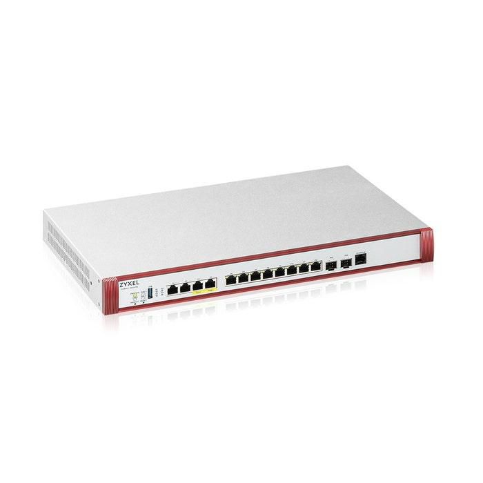 Zyxel USG FLEX700 H Series, User-definable ports with 2*2.5G, 2*10G( PoE+) & 8*1G, 2*SFP+, 1*USB  with 1 YR Security bundle - W128346051