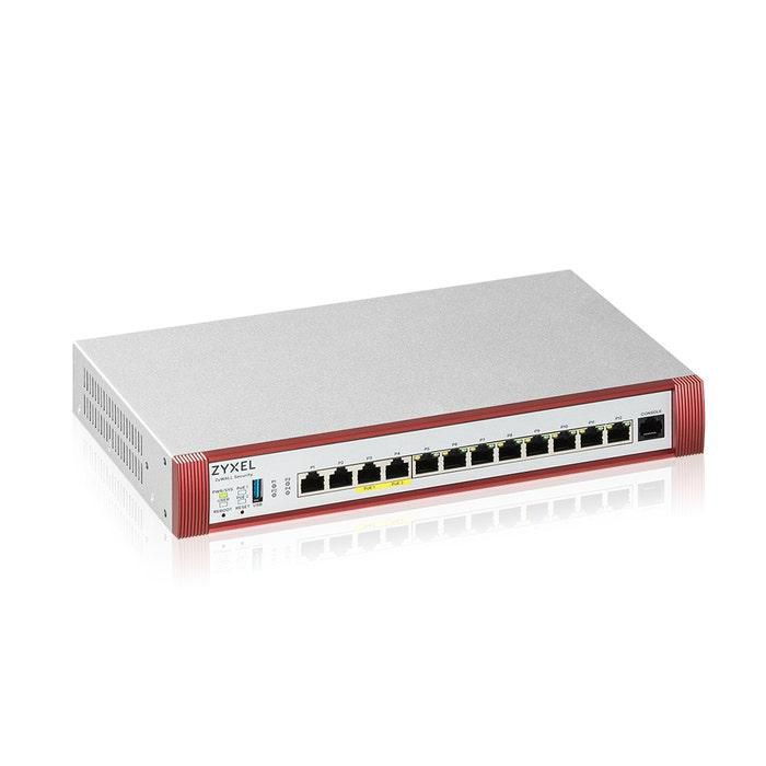 Zyxel USG FLEX500 H Series, User-definable ports with 2*2.5G, 2*2.5G( PoE+) & 8*1G, 1*USB with 1 YR Security bundle - W128346049